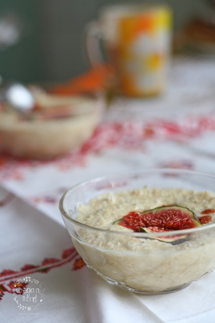 Wegan Nerd wegańskie gotowanie DUŻA PORCJA OWSIANKI Z AMARANTUSA