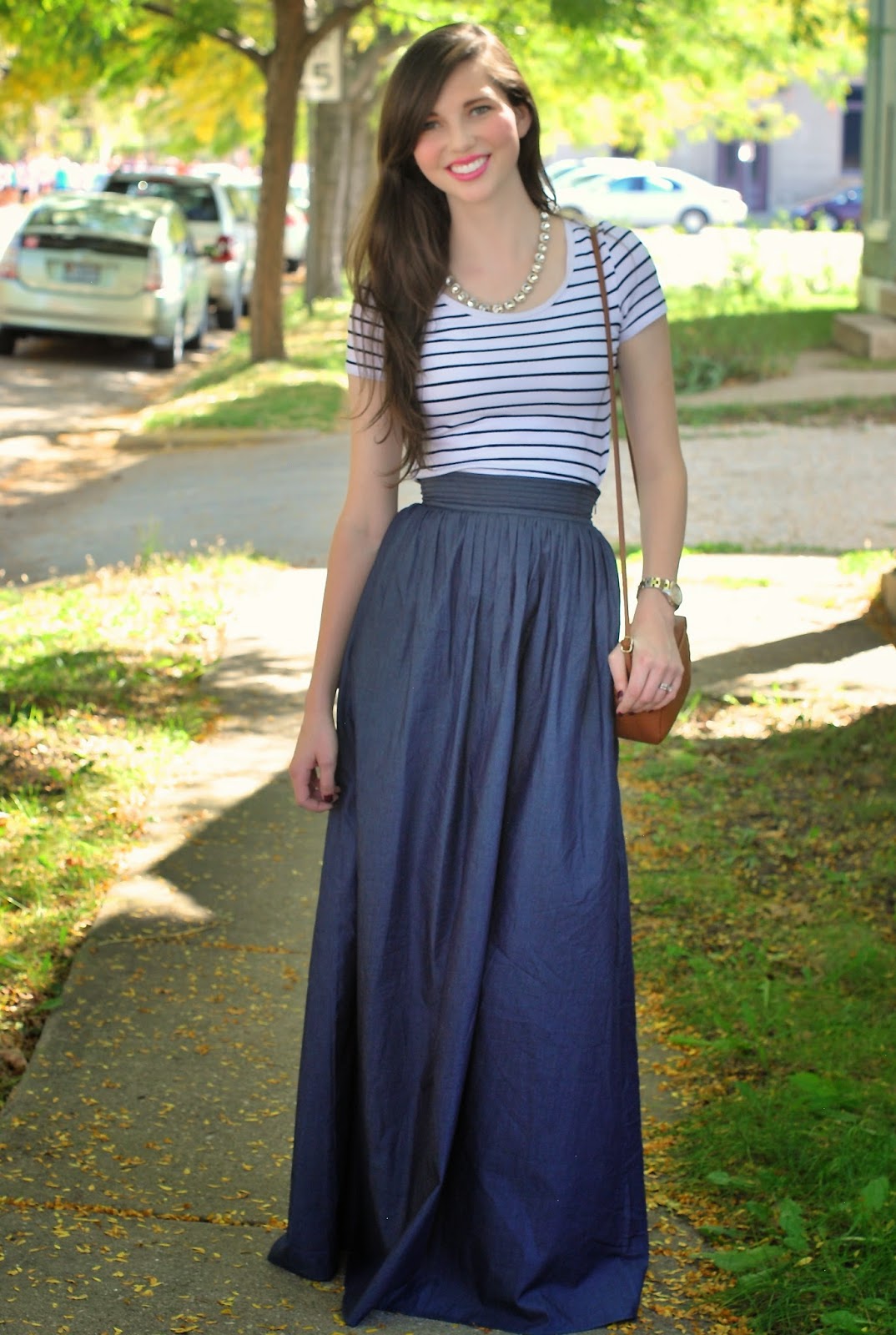 Annie Lynn's Favorite Things: Chambray Maxi Skirt