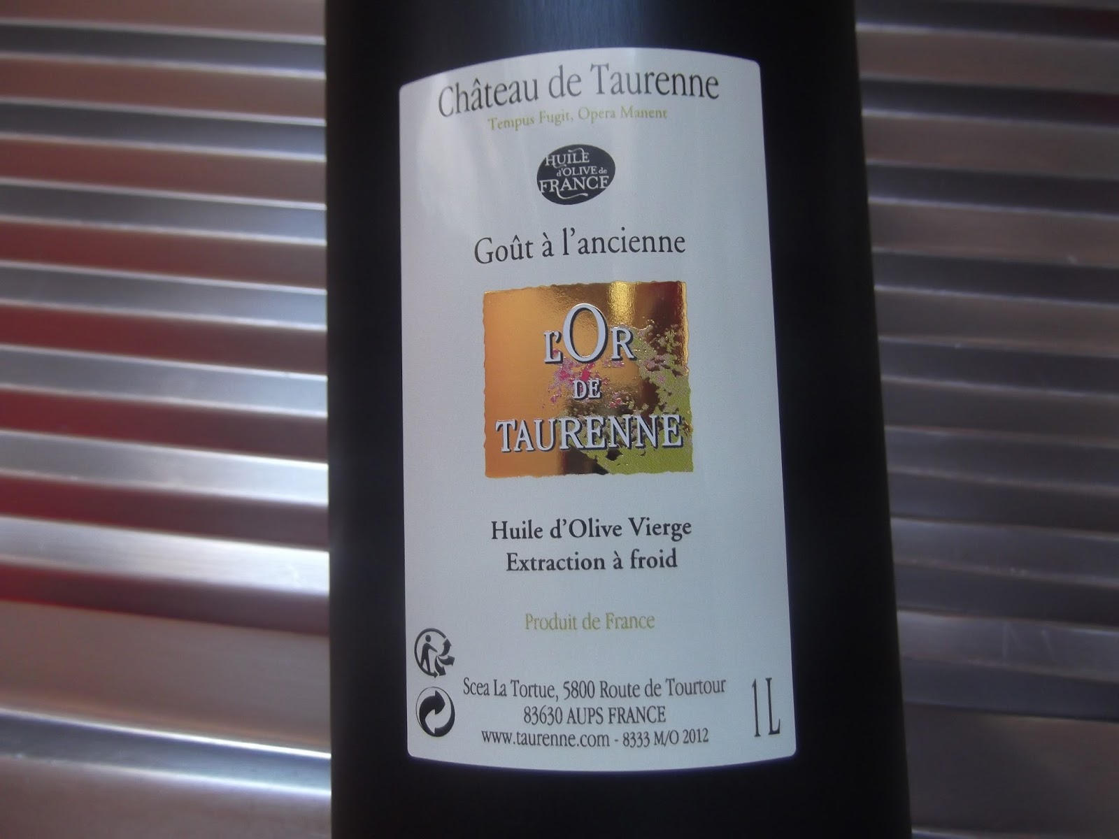 Les tests de Stephanie Mon partenariat avec Château de Taurenne Mon test de leur huile d