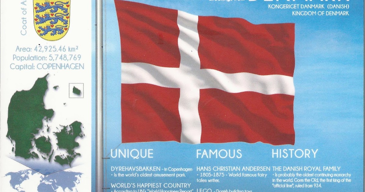 A Journey of Postcards: Flags of the World | Denmark