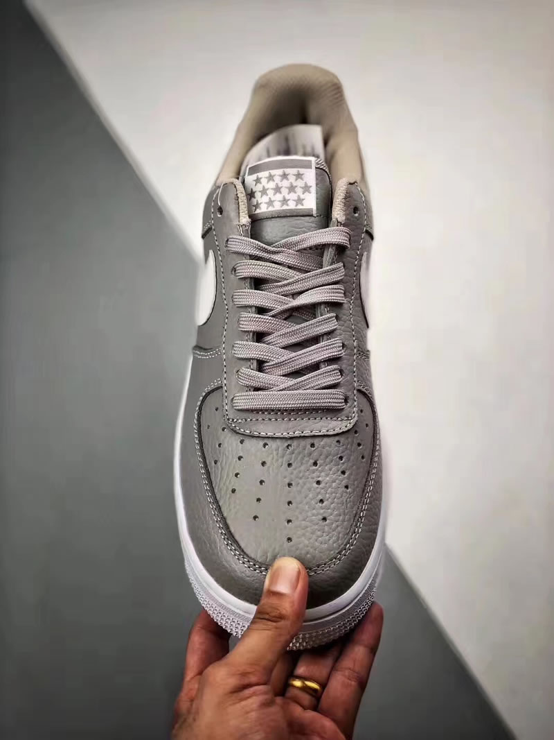nike air force gray and white
