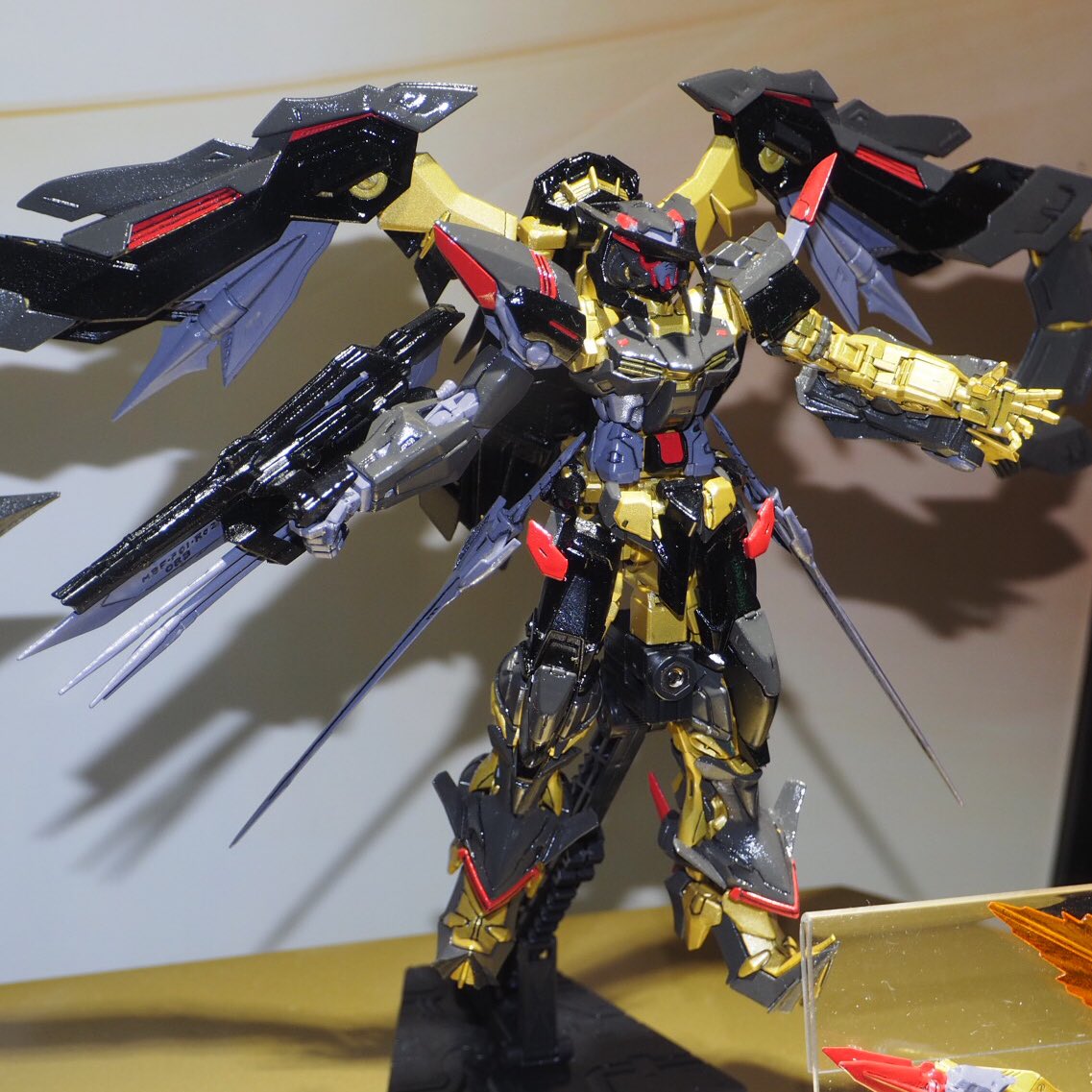 GUNDAM GUY: RG 1/144 MBF-P01-Re2 Gundam Astray Gold Frame Amatsu Mina