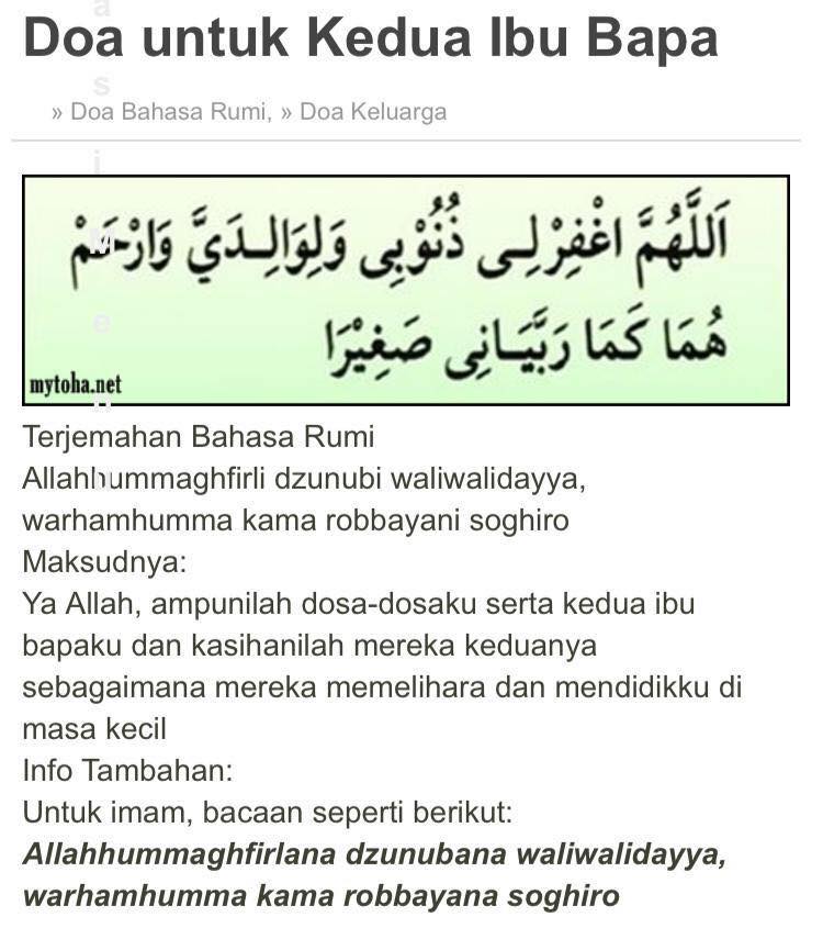 Berita Tv Malaysia Doa Selepas Solat Semoga Bermanfaat