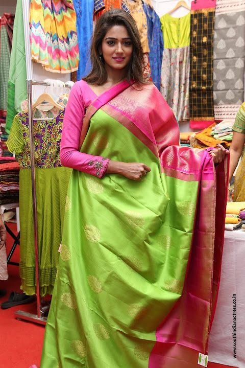 Shalu Chourasiya at National Silk Expo 2018 Launch