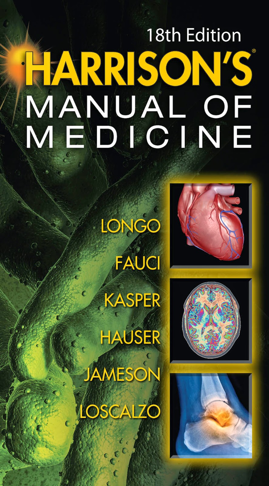 FREE MEDICAL BOOKS: Harrison's Manual of Medicine, 18th Edition.