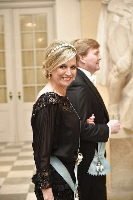 Queen Maxima and King Willem-Alexander of The Netherlands, King Philippe and Queen Mathilde of Belgium, Queen Letizia and King Felipe of Spain, Crown Prince Frederik and Crown Princess Mary of Denmark, Prince Joachim and Princess Marie of Denmark, King Carl XVI Gustaf and Queen Silvia of Sweden  