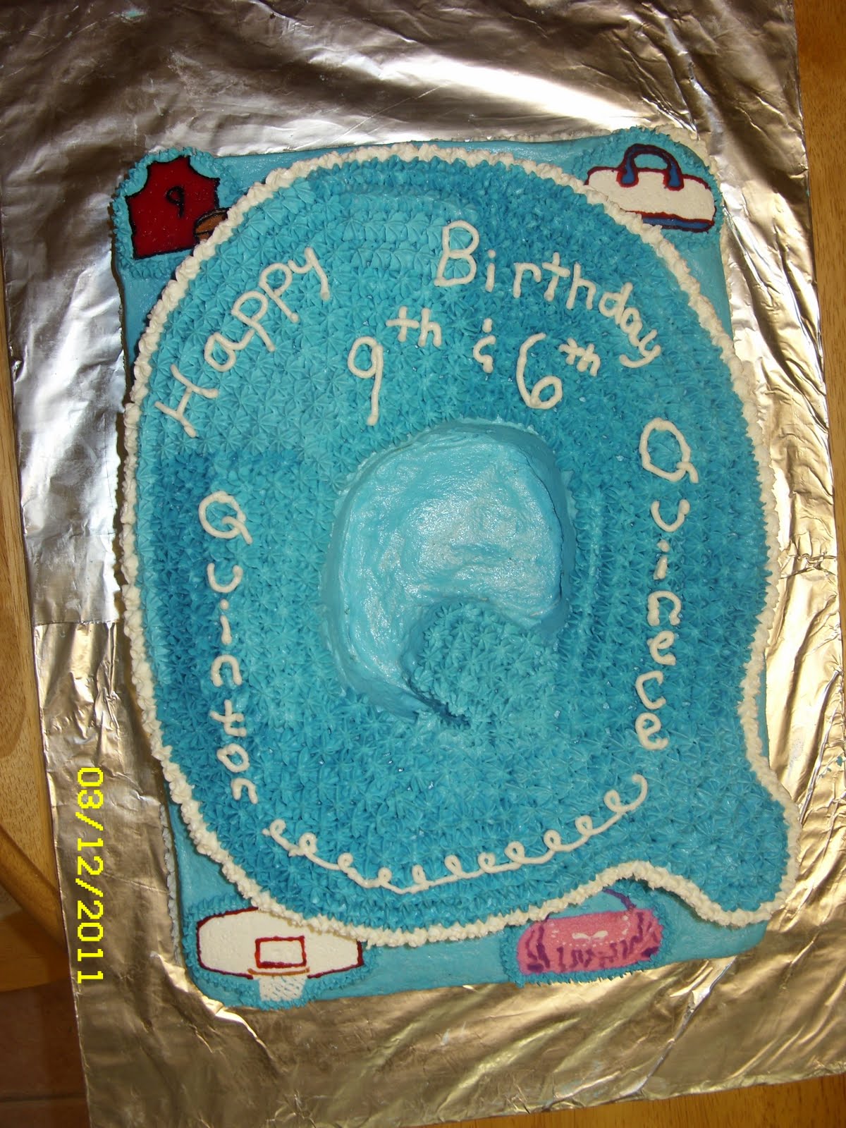 Amy's Edible Creations! Q cake