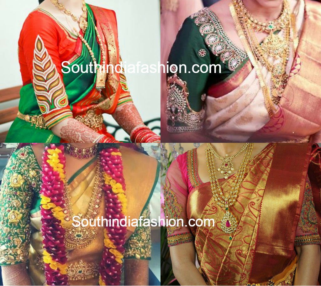 Wedding Saree Blouse Designs