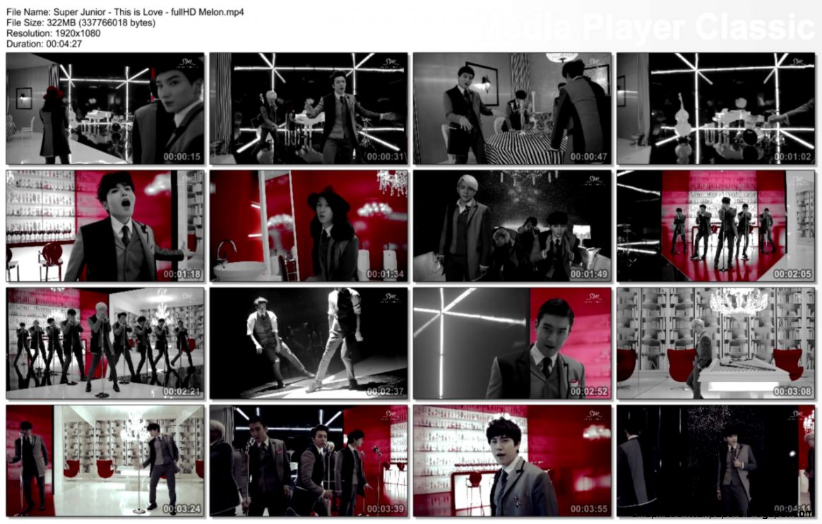 DLMV Super Junior – This is Love 1080P MELON  SJ United