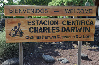 Entrance to Charles Darwin Research Station