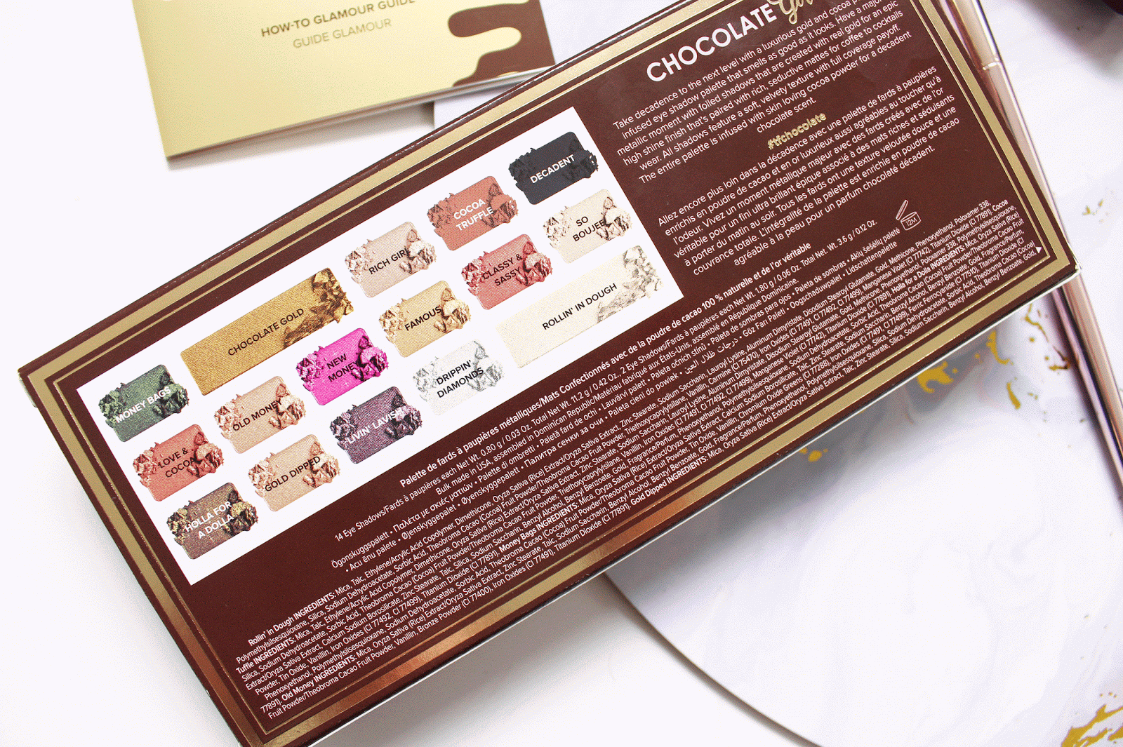 TOO FACED Chocolate Gold Metallic/Matte Eyeshadow