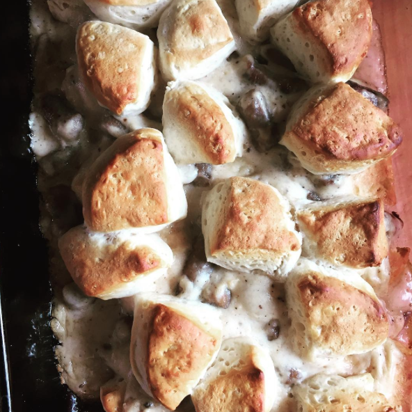 Obtainable Table Biscuits and Gravy Bake