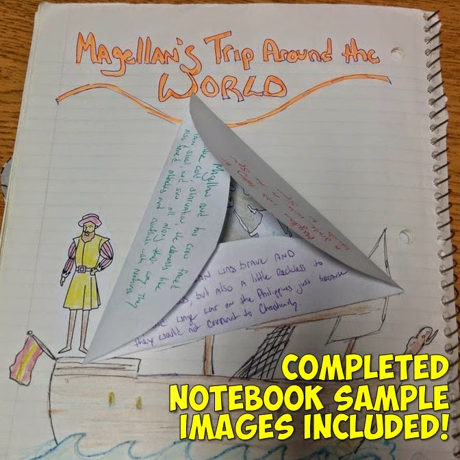 Students of History: Ferdinand Magellan Reading, Worksheet, and