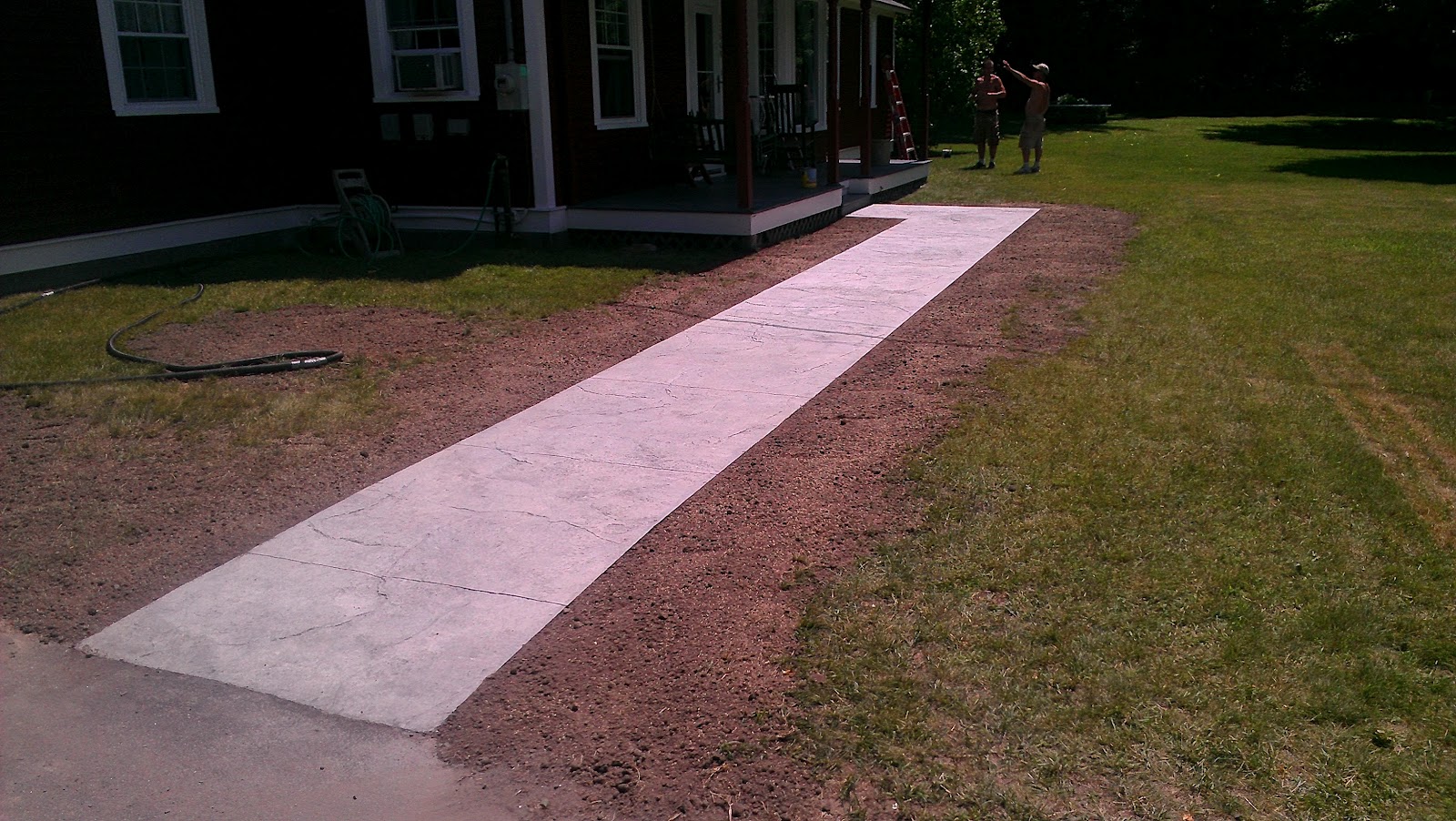 Fuller Excavating Stamped Concrete A Better Choice Than Paving Bricks!