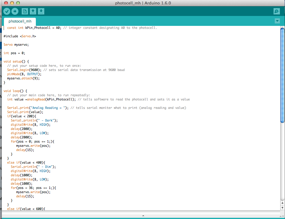 Engineering and Design Projects: Continuing with Arduino