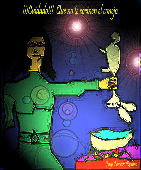 Mensajes del Poeta: Te cocinan el conejo.