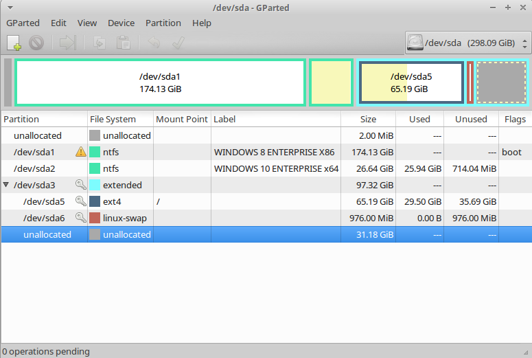 Cara Install GParted (Partition Manager) pada UBUNTU UBUNTU 16.04