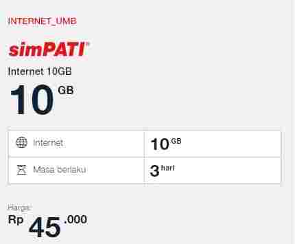 Promo Paket Data Internet Telkomsel Murah 10gb Hanya 45rb Cara Cek Sisa Paket