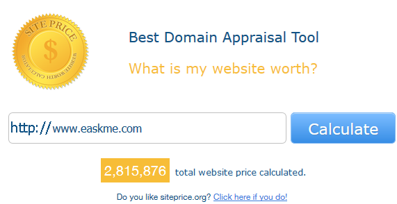 How to Check Value of Your Blog or Website