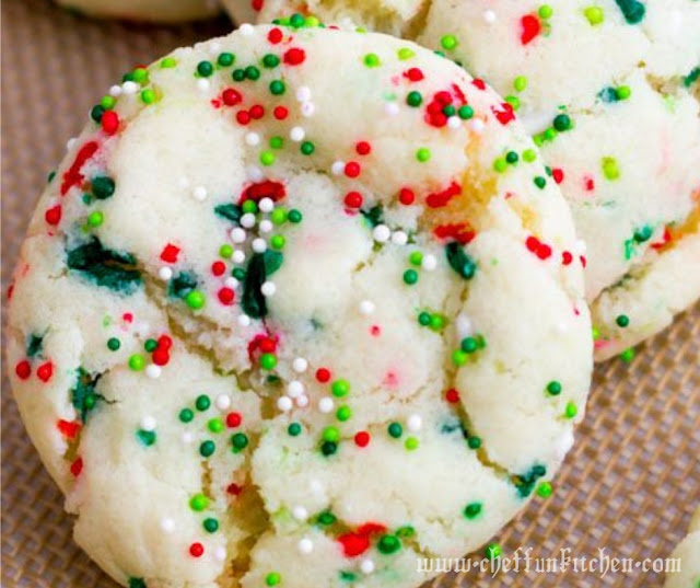 Confetti Cake Batter Cookies Confetti Cake Batter Cookies