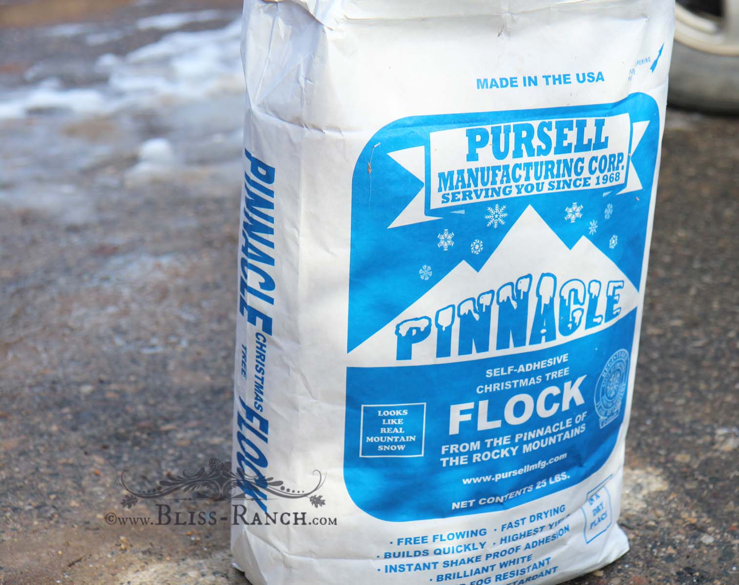 Bliss Ranch Flocking The Tree Using A Pro Grade Flock