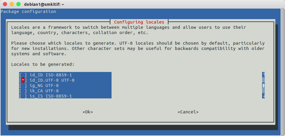 Non utf 8 code starting with. Debian 1c. Aisleriot Sol non UTF-8 locale (ISO-8859-1) is not supported!. 1 Создать клон debian1, назвать ВМ debian2, установить 256мб Ram..