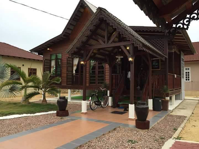 Design Rumah  Kampung  Yang Dimodenkan Blog Sihatimerahjambu