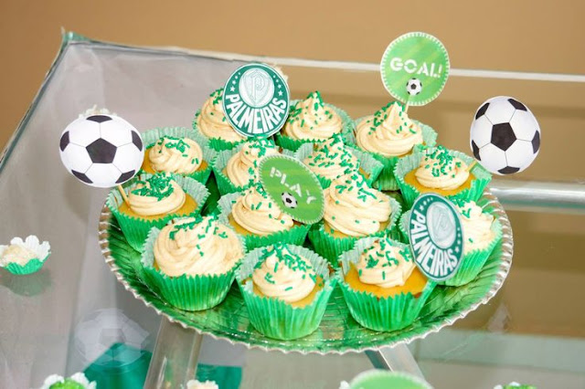 veja aqui muitas dicas de festa de decoração para futebol do Palmeiras