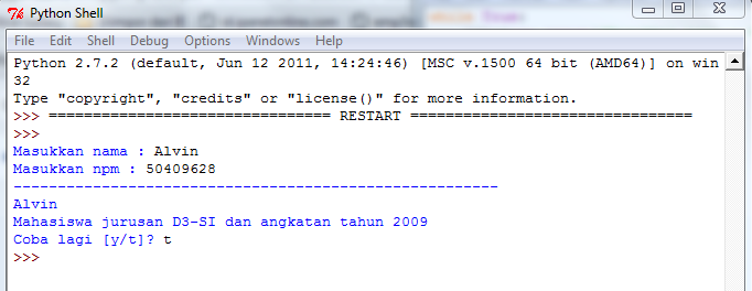 Christian: Contoh program-program kompleks Python, termasuk Jawaban ...