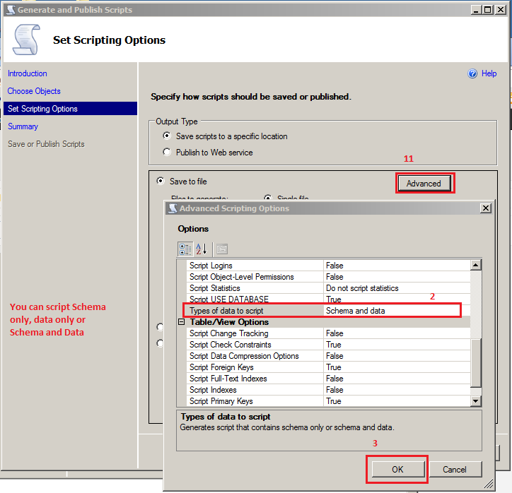 To TechBrothersIT DBA Script Table/s Definition with Data