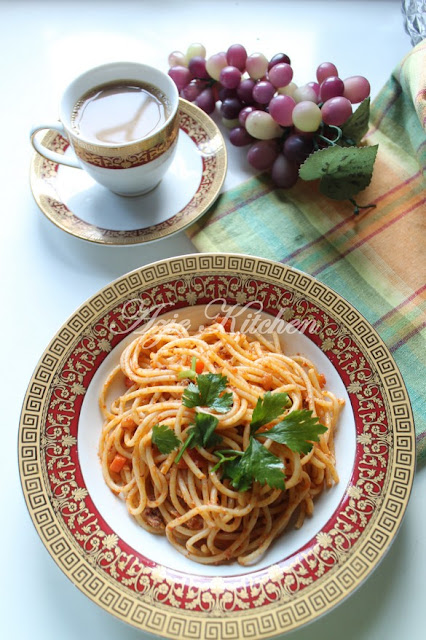 Spaghetti Goreng Azie Kitchen