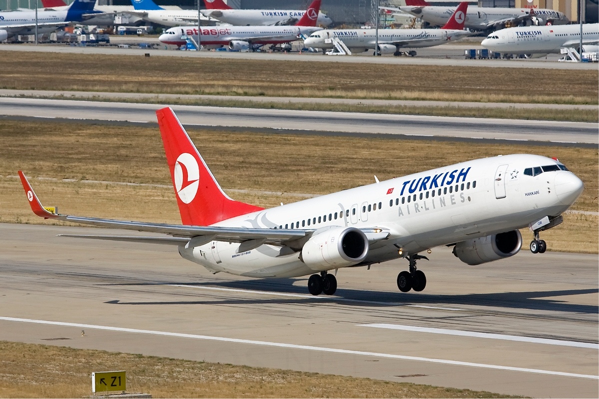 Predkosc Startowa Boeing 737 800 Takeoff Angle of Boeing 737-800 of Turkish Airlines | Top Aircraft Wallpaper