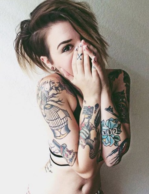 Tatuajes para mujeres en el brazo Las mejores ideas [FOTOS] Ella  - Tatuajes En El Brazo Mujer