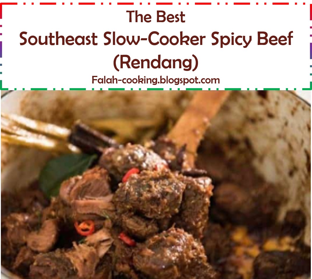 My BEST #Recipes >> Southeast Slow-Cooker Spicy #Beef (Rendang)