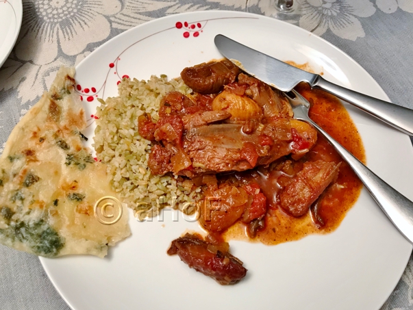 Moroccan, Lamb Shanks, tagine dish, stew