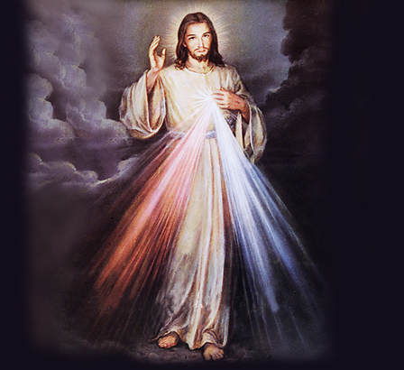 HEALING GRACE: A LIVING IMAGE: The Image of Divine Mercy by Val Conlon