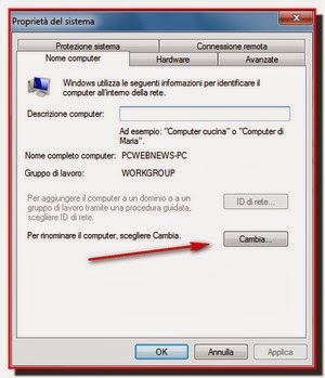 Creare una rete locale con Windows Creare una rete locale con Windows