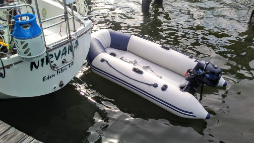 Nirvana's Water Taxi .. or Dinghy!