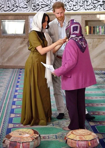 The Duke and Duchess of Sussex visited Auwal Mosque in Cape Town