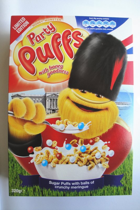 Grocery Gems Party Puffs Cereal (Limited Edition by Sugar Puffs)