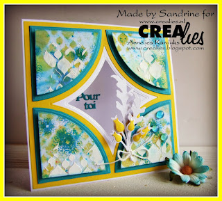 Carte avec les dies Patchwork