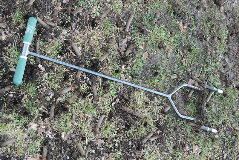 Wife, Mother, Gardener Core Aeration for Lawns Fall Gardening Task 9