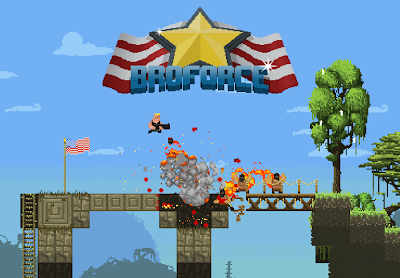 Broforce press square to pay respect 