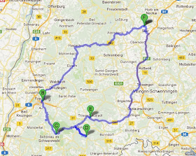 map of black forest area germany map of black forest area germany