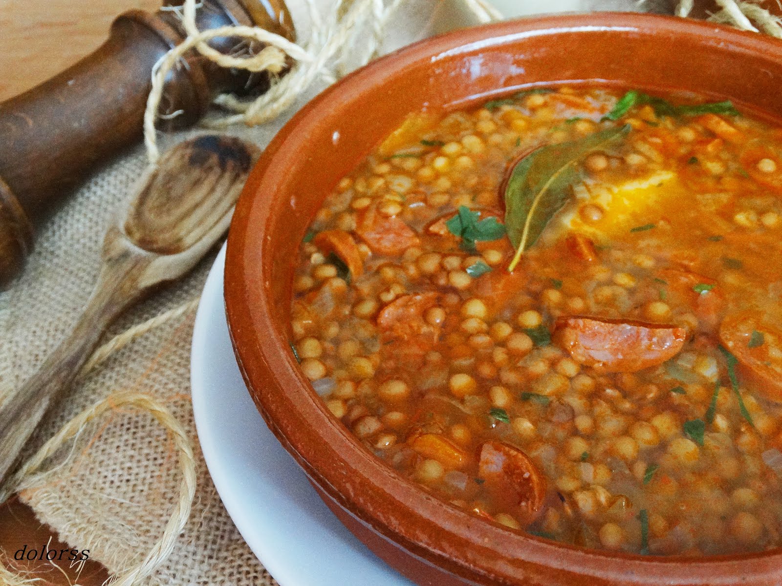 Blog de cuina de la dolorss: Lentejas sencillas (Olla rápida)