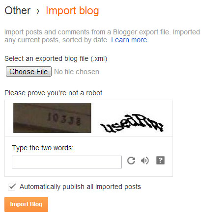 import blog