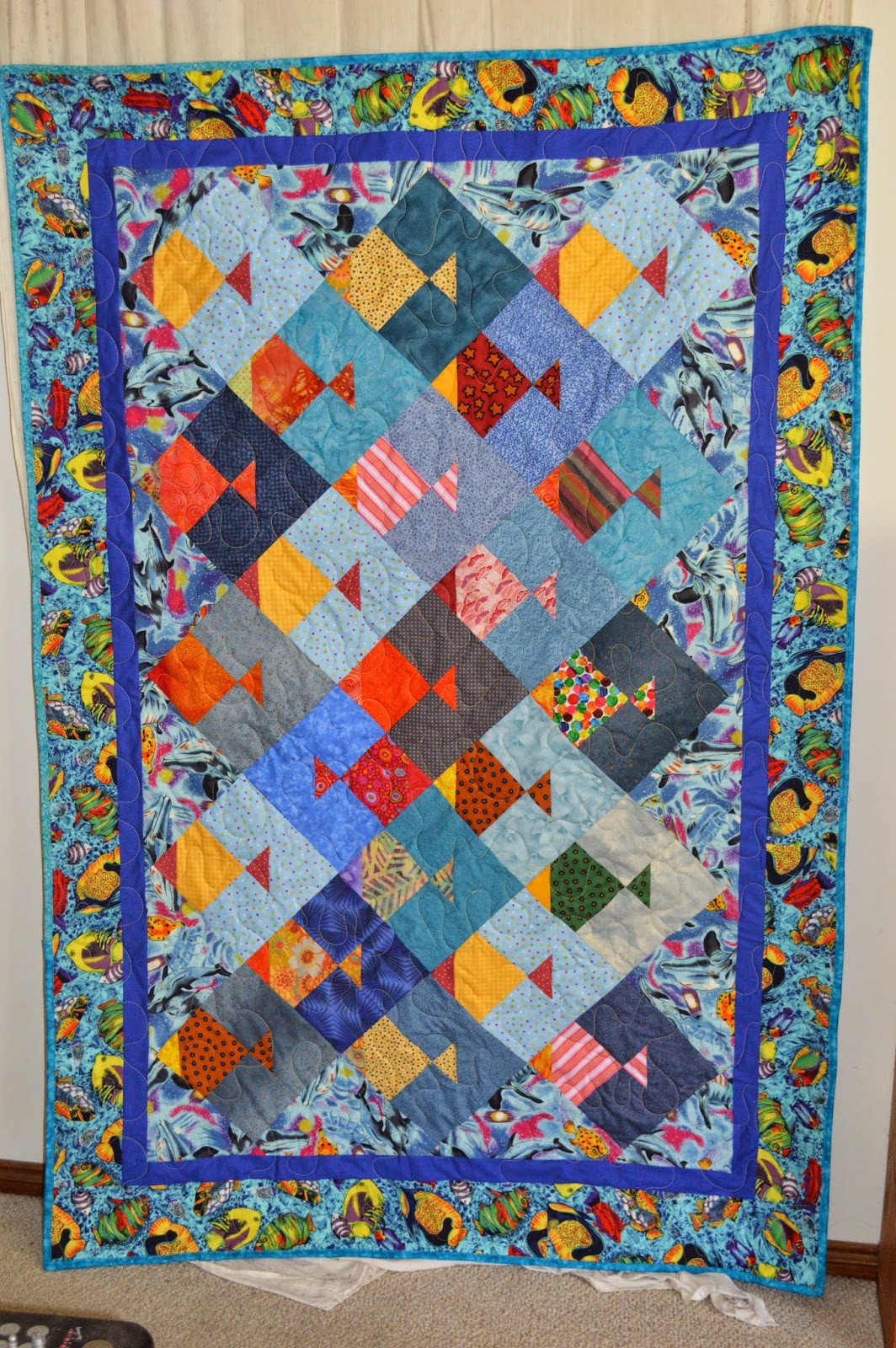 Oz Comfort Quilts. : The Fish Quilt.