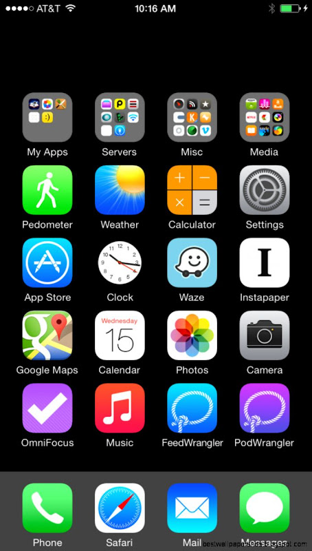 Invisible iOS Home Screen Icons   David Smith