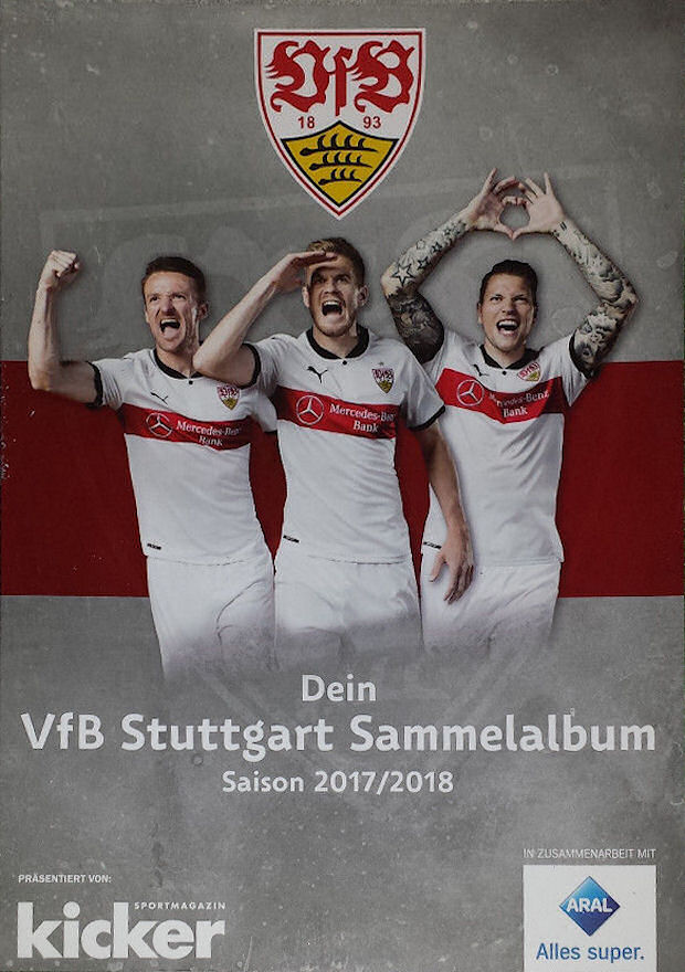 Aral SuperCard VfB Stuttgart 2017/18-2  Emiliano Insua 