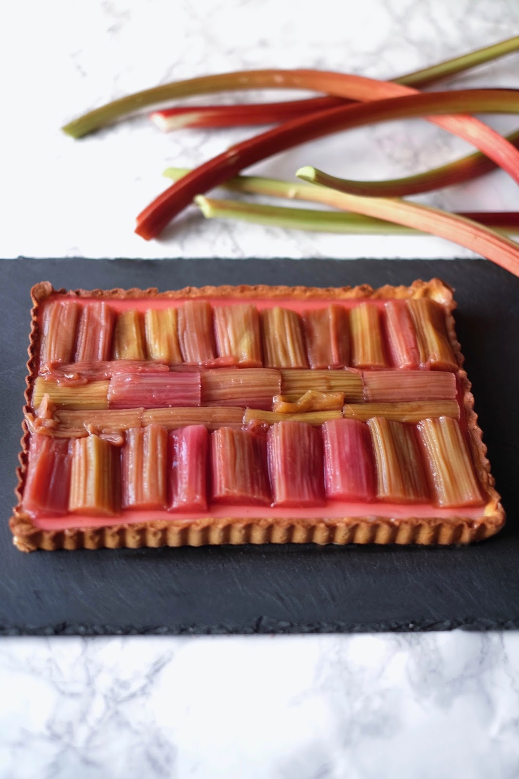 Panna Cotta Tarte mit Rhabarber | Marion's Kaffeeklatsch Panna Cotta Tarte mit Rhabarber | Marion's Kaffeeklatsch